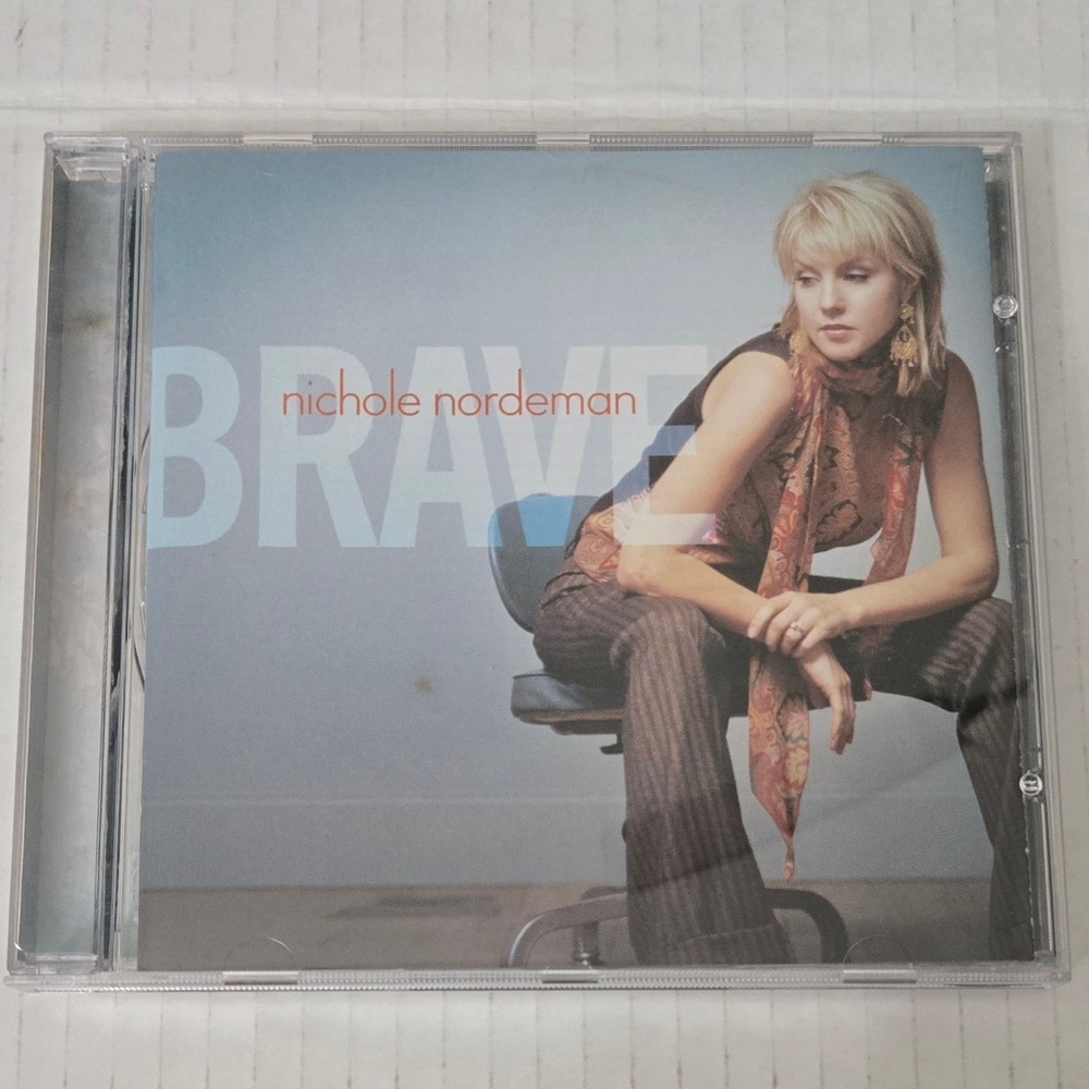Nichole Nordeman Brave 2005 Promo CD Sparrow Records Vintage CCM Pop Rock